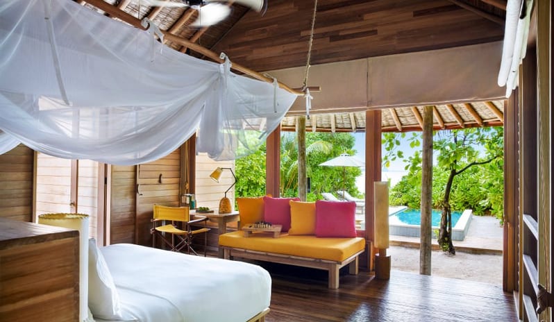 Six Senses Laamu-Ocean Beach Pool Villa interior_9315
